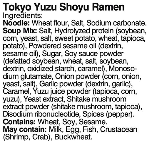 ITSUKI TOKYO YUZU SHOYU RAMEN [Animal-Free] (EX) 172g *12