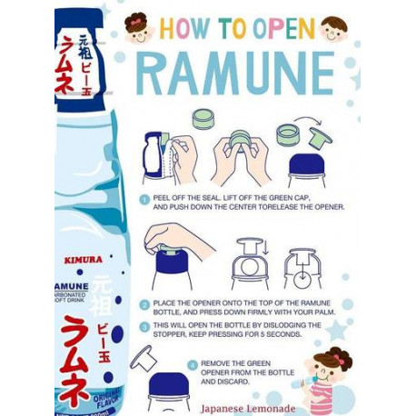 Ramune Drink <Pineapple> 200ml *30