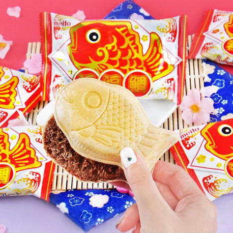 Meito Sangyo Pukupuku Taiyaki - Chocolate