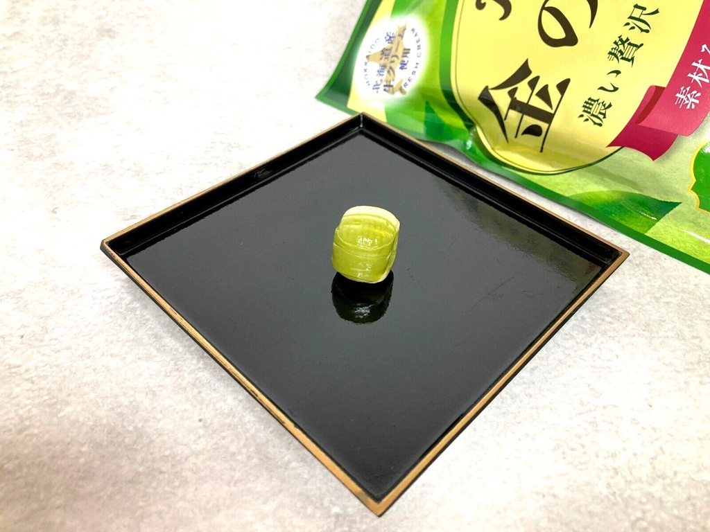 Japan Candy Kanro Golden Milk Candy Matcha Latte 61g × 6 Bags