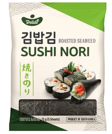 DELIEF Roasted Seaweed Sushi Nori 24g x 50