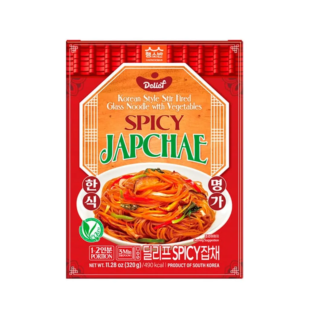 [N0096] DELIEF Spicy Japchae 320g x 12