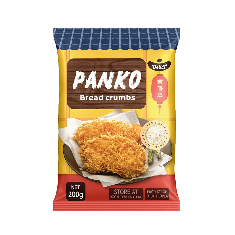 DELIEF Panko Bread Crumbs 1kg x 8