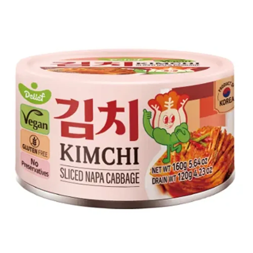 [N0094] DELIEF Sliced Napa Cabbage Kimchi 160g x 24