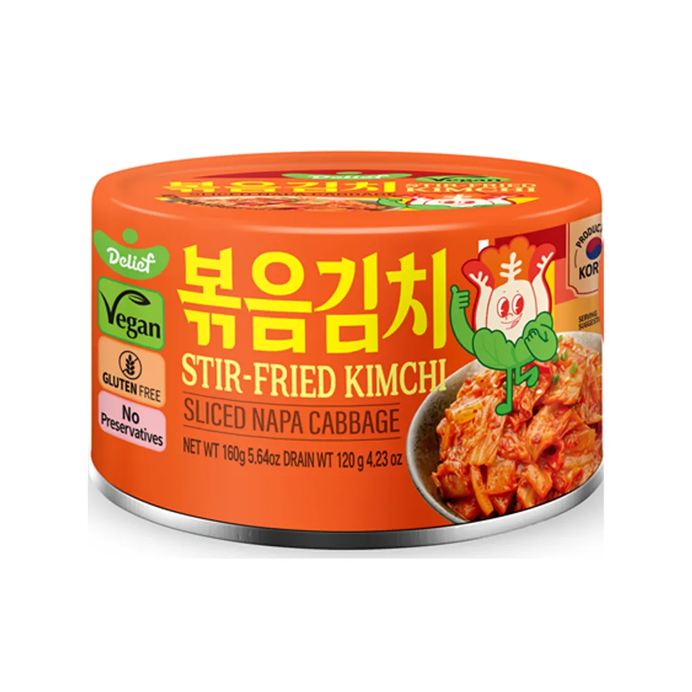 [N0098] DELIEF Stir-Fried Kimchi 160g x 24