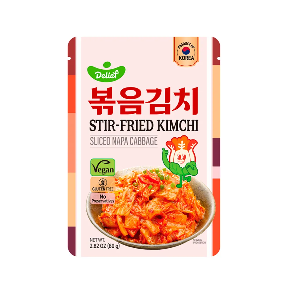 [N0097] DELIEF Stir-Fried Kimchi (V) 80g x 40