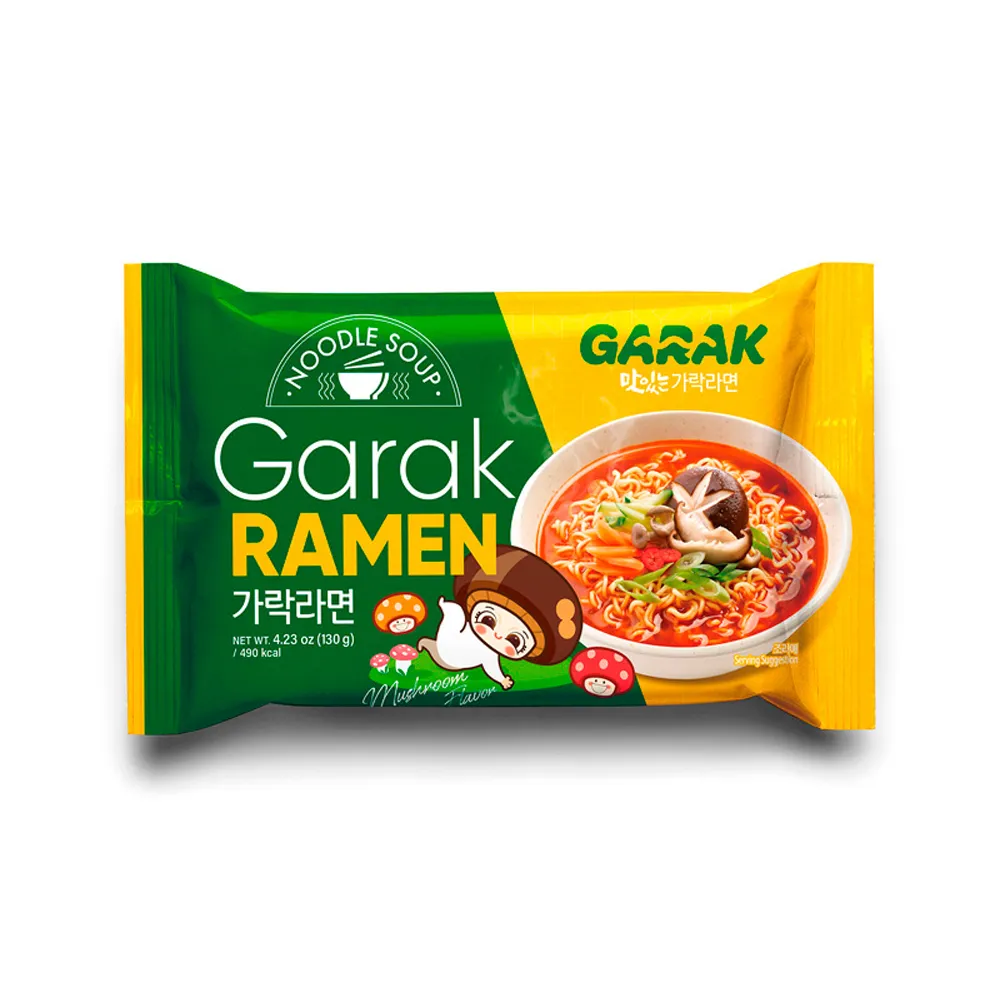 [N0134] GARAK Mushroom Flavor Ramen 122g x 20