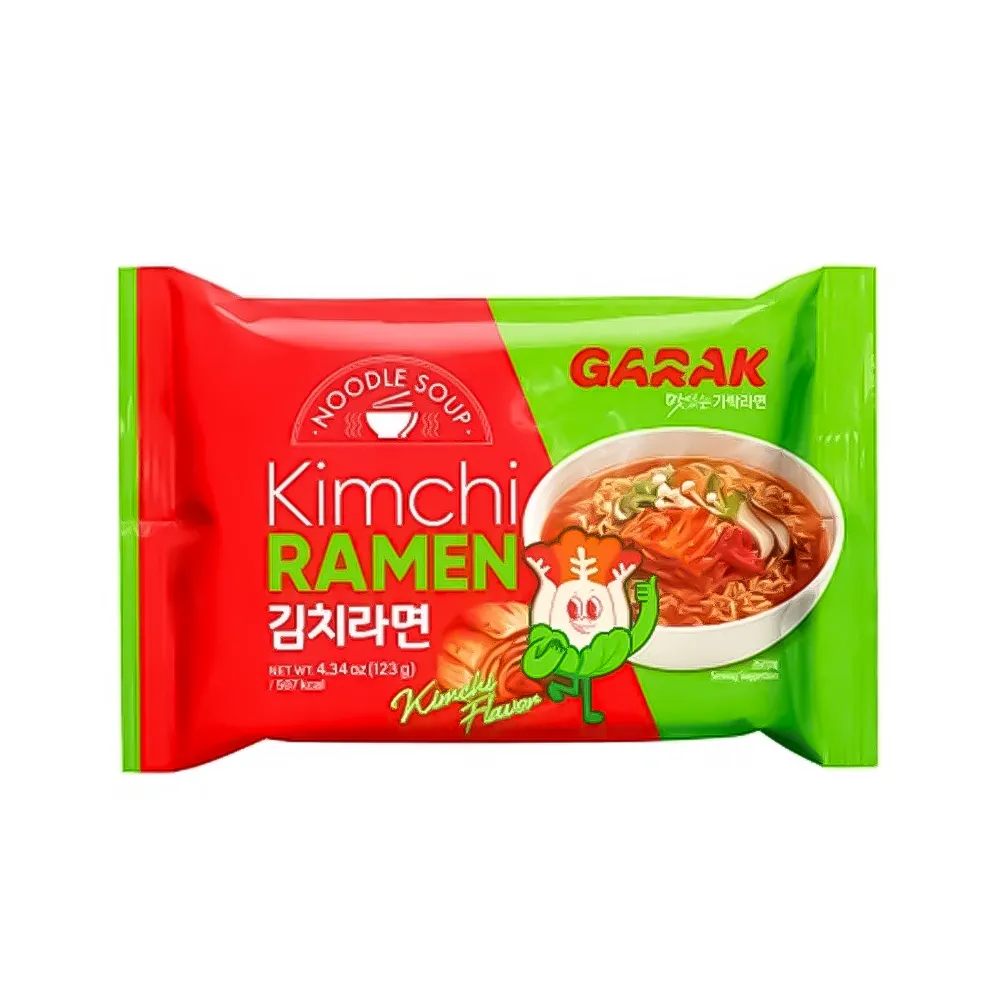 [N0132] GARAK Kimchi Ramen 123g x 20