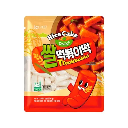 DELIEF Tteokbokki Rice Cake HALAL 300g x 50