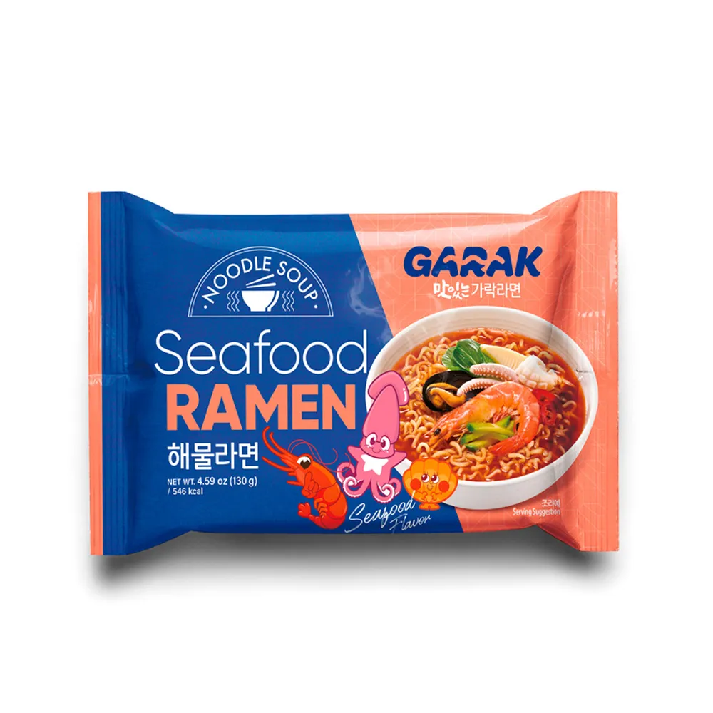 GARAK Seafood Ramen 122g x 20