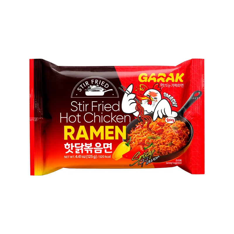 GARAK Stir Fried Hot Chicken Flavor Ramen 125g