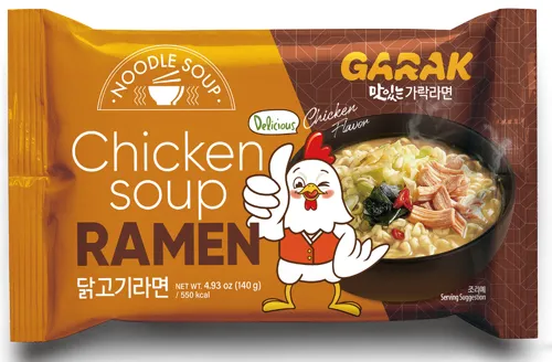 GARAK Chicken Flavor Soup Ramen 121g x 20