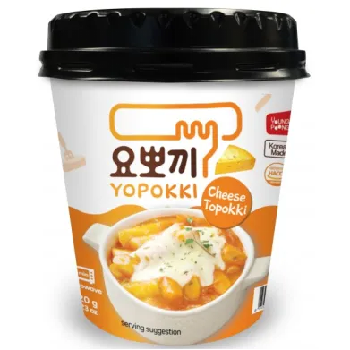 YOUNGPOONG Yopokki Cheese Tteokbokki Cup (EU) 120g x 30