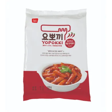 YOUNGPOONG Yopokki Hot and Spicy Tteokbokki Pack 120g x 20