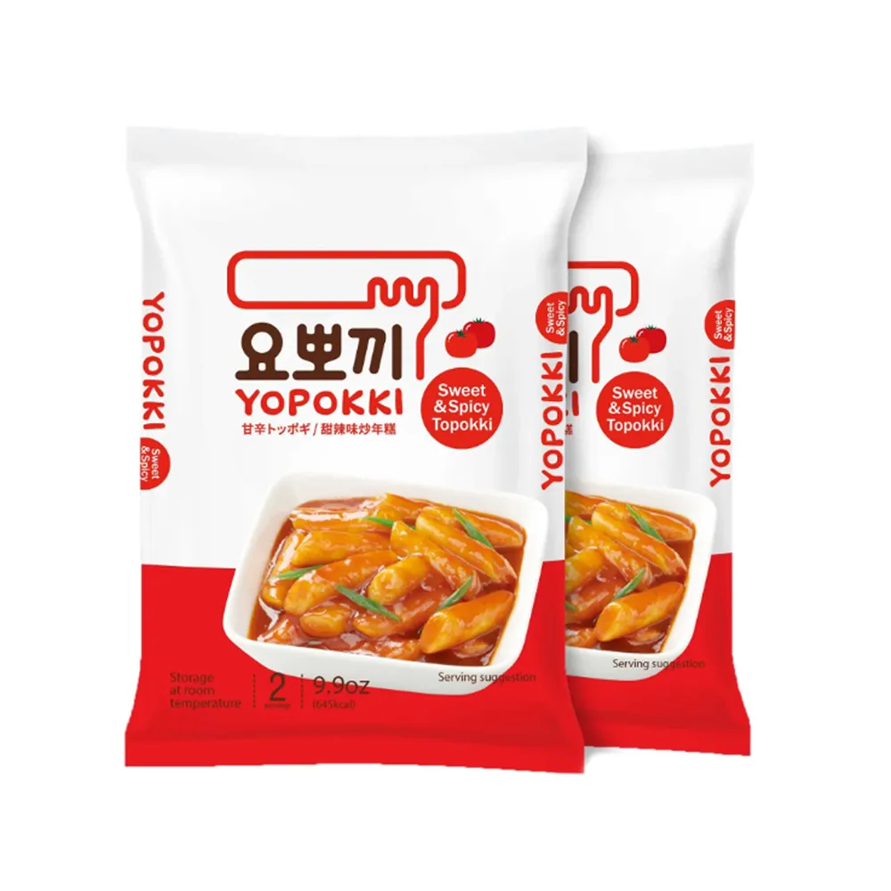 [N0320] YOUNGPOONG Yopokki Sweet and Spicy Tteokbokki Pack 140g x 20