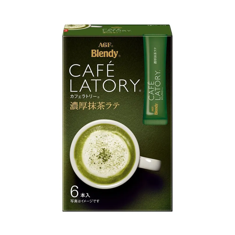 AGF Blendy CAFE LATORY Matcha Latte 6pcs