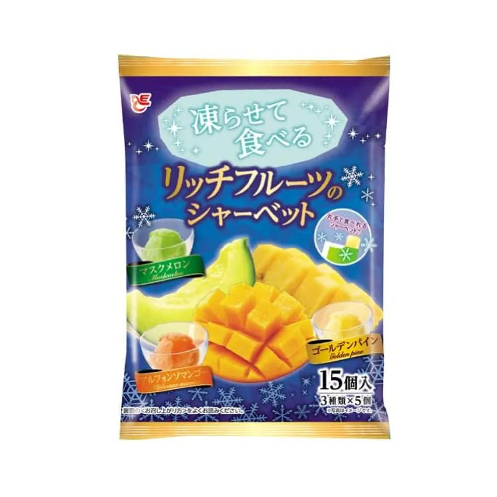 Ace Bakery Frozen Sorbet Rich Fruit 15 pcs