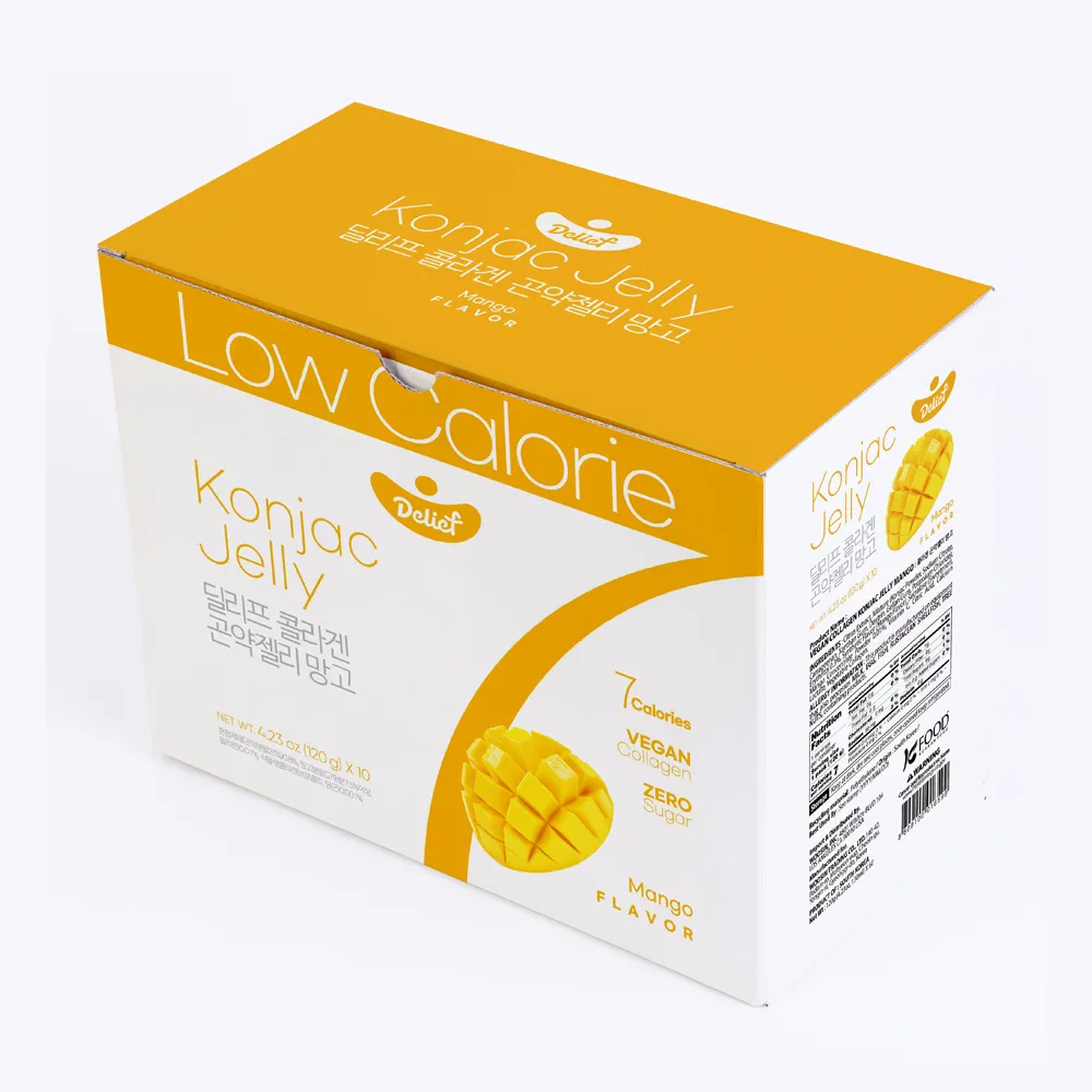 DELIEF Vegan Collagen Konjac Jelly Mango (V) 120g x 60