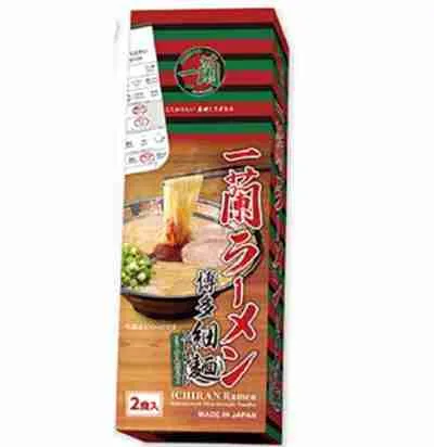 ICHIRAN Ramen Hakata Thin Straight Noodles 2 servings *32