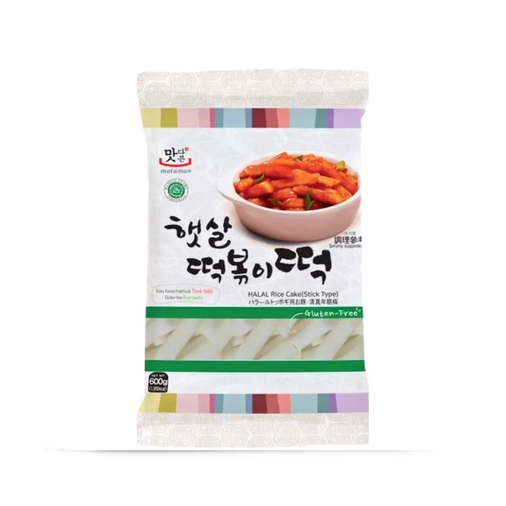 YOUNGPOONG Masdameun Sunshine Tteokbokki Rice Cake HALAL 600g x 10