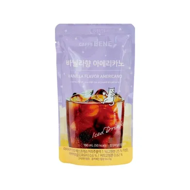 CAFFE BENE Vanilla Flavor Americano Pouch 190ml x 50