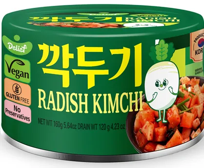 DELIEF Radish Kimchi 160g x 24