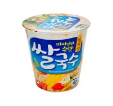 [N0021] BAEKJE Rice Noodle Anchovy Flavor 58g x 30