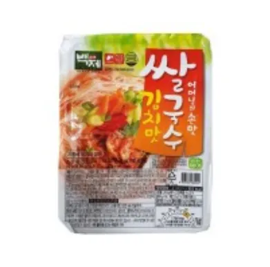 [N0024] BAEKJE Rice Noodle Kimchi Flavor 92g x 30
