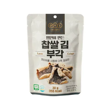 OHS Laver Crisps 30g x 12