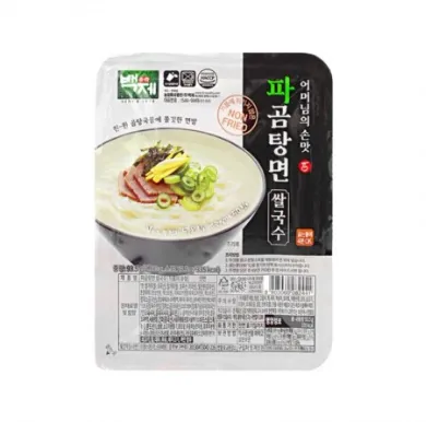 [N0019] BAEKJE Green Onion Beef Bone Soup Rice Noodle 93.5g x 30