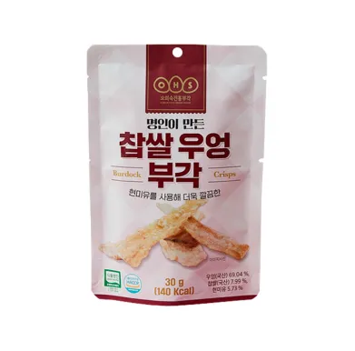 OHS Burdock Crisps 30g x 12