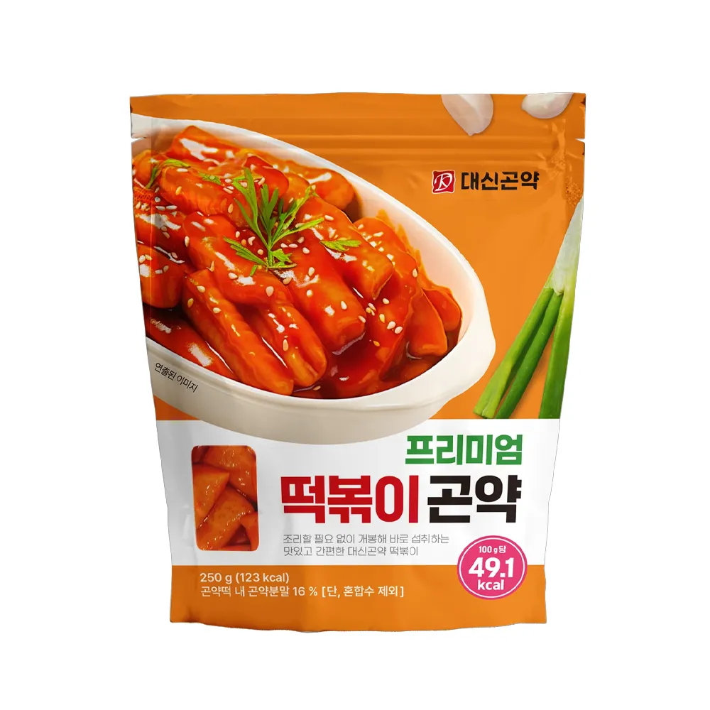 [N0119] DSKONYAKU Premium Tteokbokki Konjac 250g x 24
