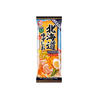 [N0168] ITSUKI HOKKAIDO YUZUSHIO RAMEN [Animal-Free] (EX) 170g*12