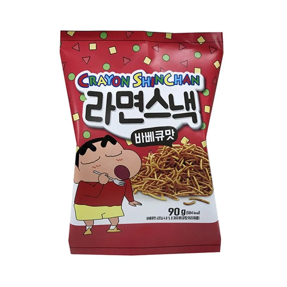 CRAYON SHIN CHAN Ramen Snack Barbecue Flavor 90g x 16