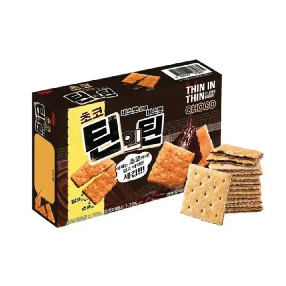 LIKESKY Choco Thin In Thin 3Layer Biscuit 89g x 15