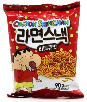 CRAYON SHIN CHAN Ramen Snack Barbecue Flavor 90g x 16