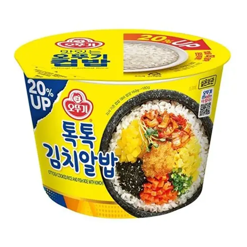 OTOKI Toktok kimchi Fish Roe Rice 227g x 12