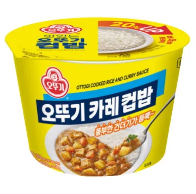 OTTOGI Curry Rice Cup 320g x 12