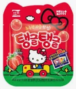 SEOJU Hello Kitty Sticker Jelly Strawberry Flavor 40g x 36