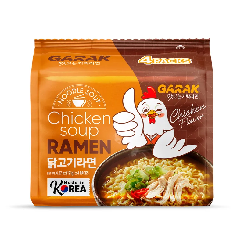 GARAK Chicken Flavor Soup Ramen 121g x 4p