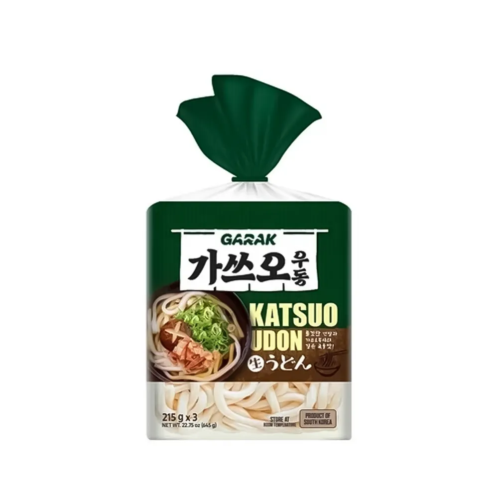 [N0128] GARAK Katsuo Udon 215g x 3p x 12