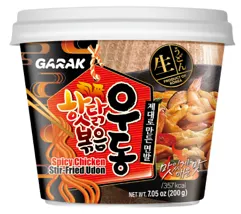 GARAK Hot Chicken Flavor Udon Bowl 215g x 12