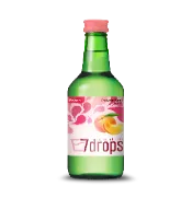 7DROPS Soju Peach Alc. 12% 360ml x 20