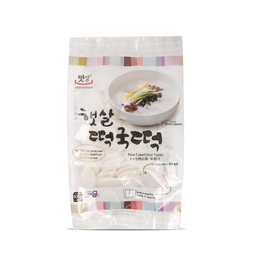 [N0288] YOUNGPOONG Masdameun Sunshine Tteokguk Rice Cake 600g x 12