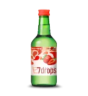 7DROPS Soju Strawberry Alc. 12% 360ml x 20