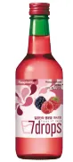 7DROPS Soju Raspberry Alc. 12% 360ml x 20