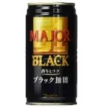 UCC MAJOR scent and rich black no sugar 185ml*30
