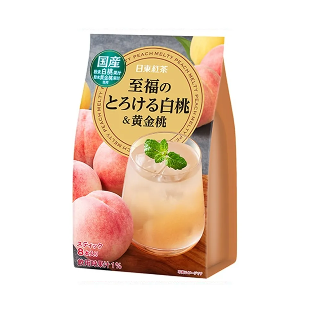 [N0334] nittoh tea PEACH MELTY 11g*8 *24