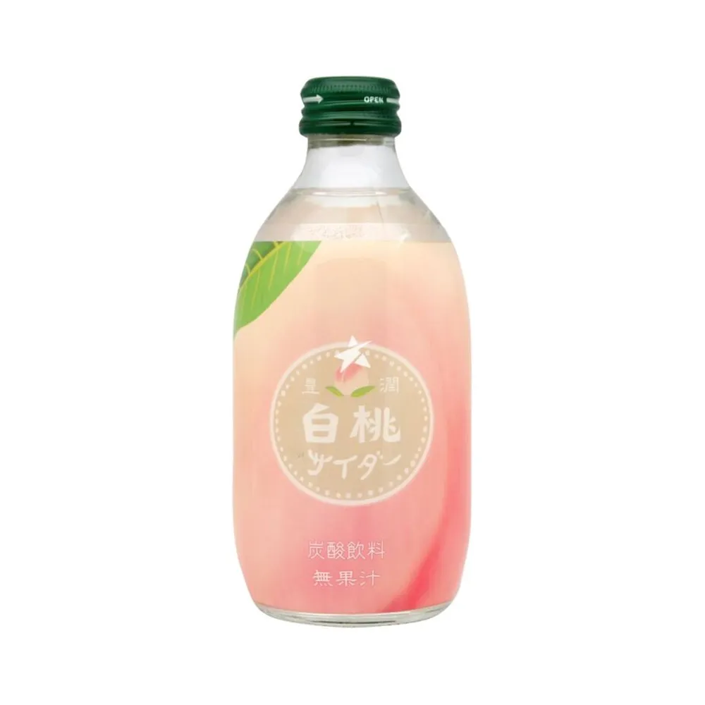 Tomomasu White Peach Cider 300ml *24