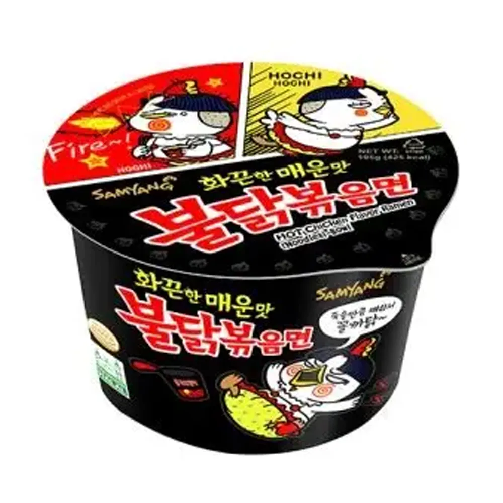 [N0262] SAMYANG Hot Chicken Flavoured Instant Noodles 105g*16 (Bowl)